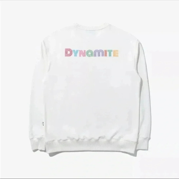 NWT BTS Dynamite x Fila JIN Sweatshirt - Picture 3 of 11